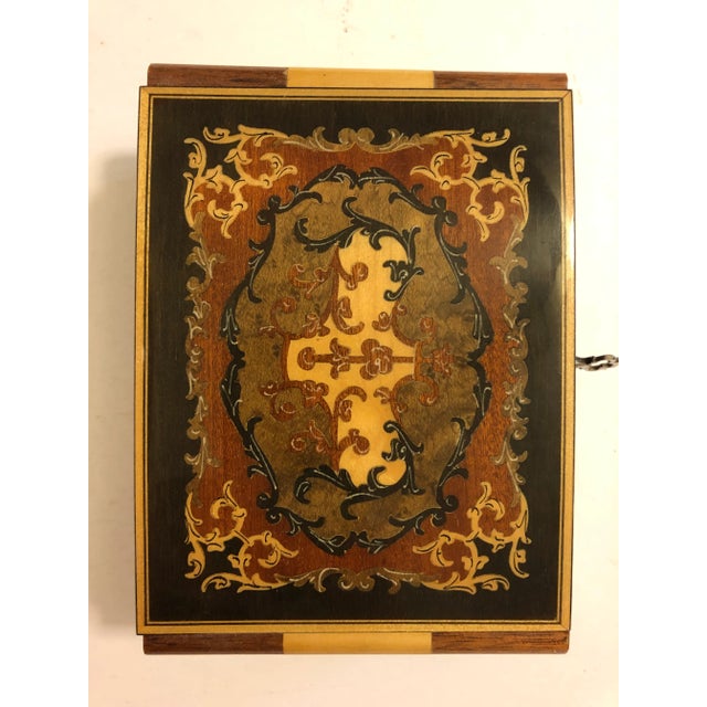 This box is hand crafted one at a time from real elm wood in Italy by Sorrento master artisans. Musical jewelry box...