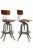 2000 - 2009 Pr. Vintage Restoration Hardware Stools For Sale - Image 5 of 14
