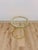 Round Brass Angular End Table Milo Baughman Style Postmodern Vintage MCM For Sale In Tampa - Image 6 of 9