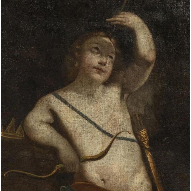 Roman School, Love, 17th Century, Canvas For Sale - Image 4 of 6