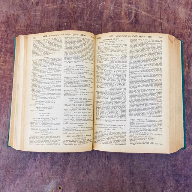 Green Whitaker's Almanack Year of Our Lord 1948 For Sale - Image 8 of 12