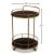 Not Yet Made - Made To Order Modern Iron and Leather Serving Side Table Cart For Sale - Image 5 of 6