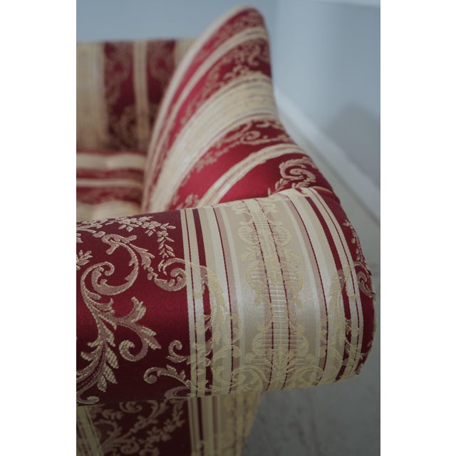 Brown Kittinger Colonial Williamsburg Wa - 1055 Mahogany Camelback Sofa Loveseat For Sale - Image 8 of 18