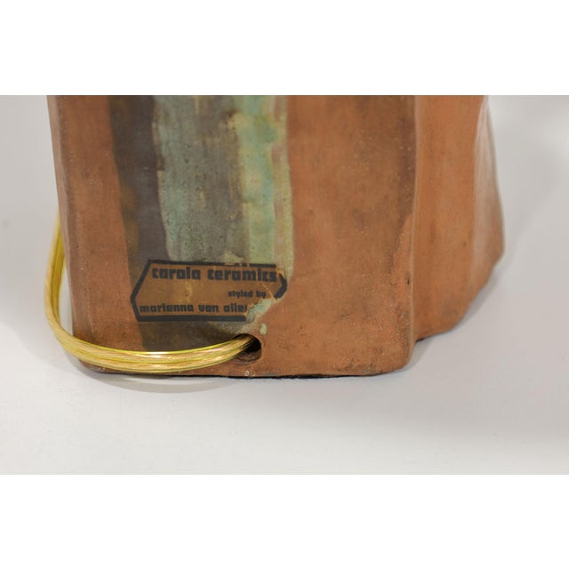 Marianna von Allesch 1950s Marianna Von Allesch Sculptural Table Lamp For Sale - Image 4 of 8