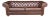 Vintage Cognac Brown Leather Chesterfield Sofa | Deep Tufted English Club Couch For Sale