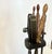 1970s Vintage Rustic Boho Chic French Style Wrought Iron With Bronze Handles Fireplace Tools - Set of 5 For Sale - Image 12 of 13