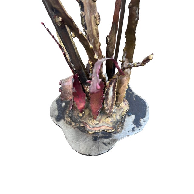 Mid 20th Century Silas Seandel Signed Starburst Floor Sculpture For Sale - Image 10 of 18