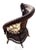 Wood Early 20th Century Eastern Seaboard Jenkins & Phipps Stick and Ball Wicker Portrait Chair For Sale - Image 7 of 12