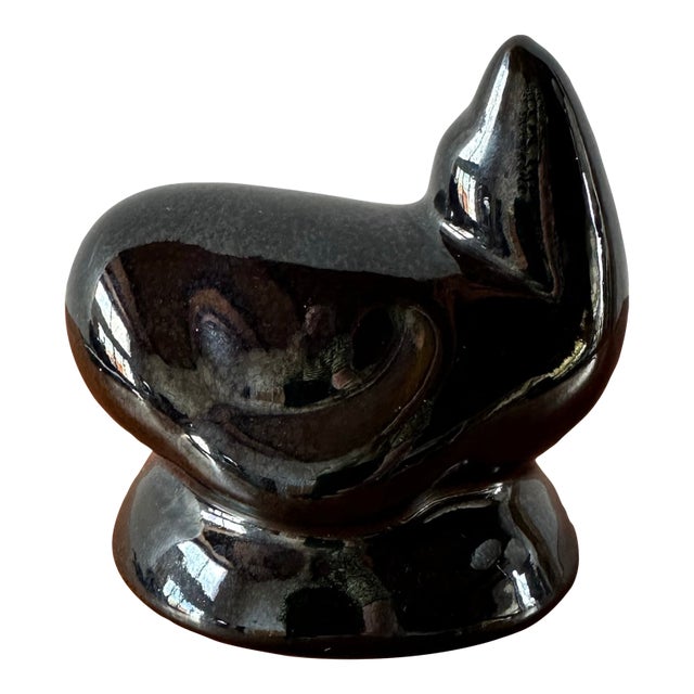 1980s Heath Ceramics Sausalito Sea Lion Figurine For Sale