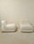 Rare pair of jumbo armchairs, Alberto Rosselli, Saporiti circa 1970. Complete restoration of the shell, fabrics and foams....