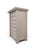 1980s 1980s Postmodern Asian-Style Reeded Armoire & Nightstands, Stone Inset, 3 Pieces For Sale - Image 5 of 18