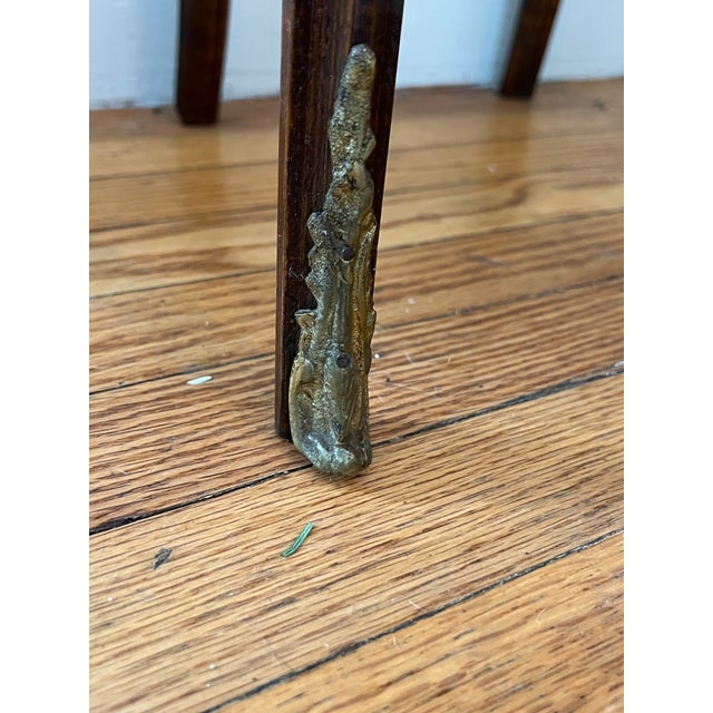 Mid 20th Century French Style Vintage Kidney Shaped Side Table For Sale - Image 5 of 8