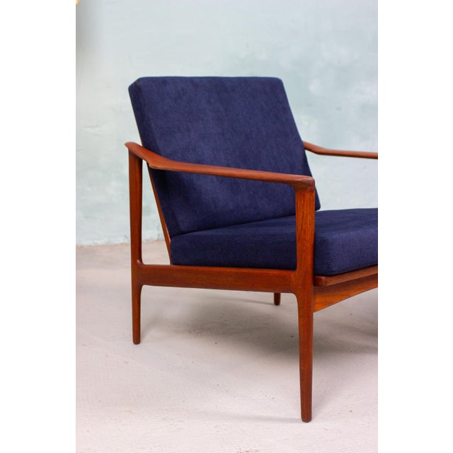 Vintage Teak Lounge Chair by Ib Kofod-Larsen, 1960s For Sale - Image 6 of 14