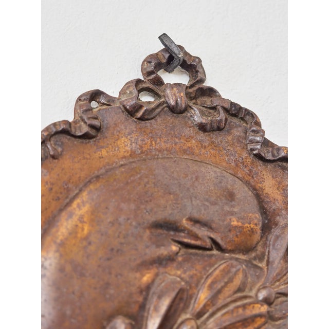 Bronze Plaque Allegory of Marianne For Sale - Image 6 of 10