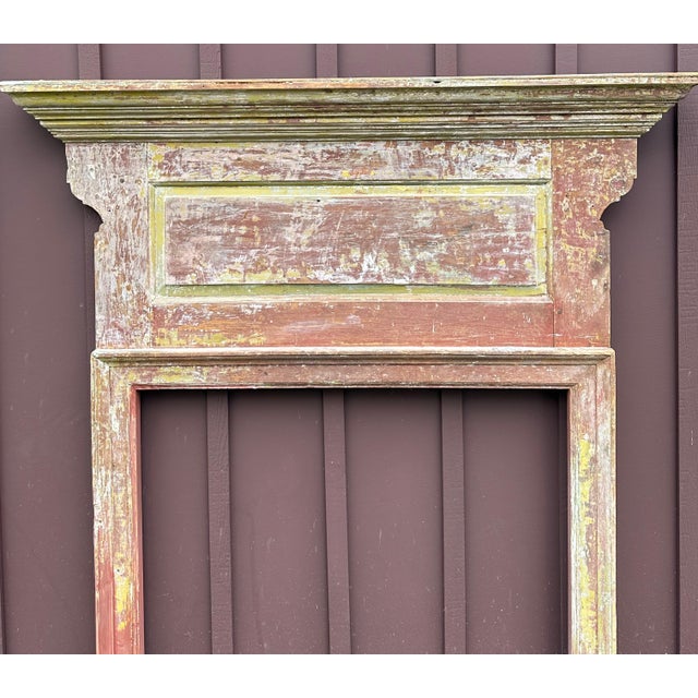Late 18th Century American Pine Mantel For Sale - Image 12 of 17