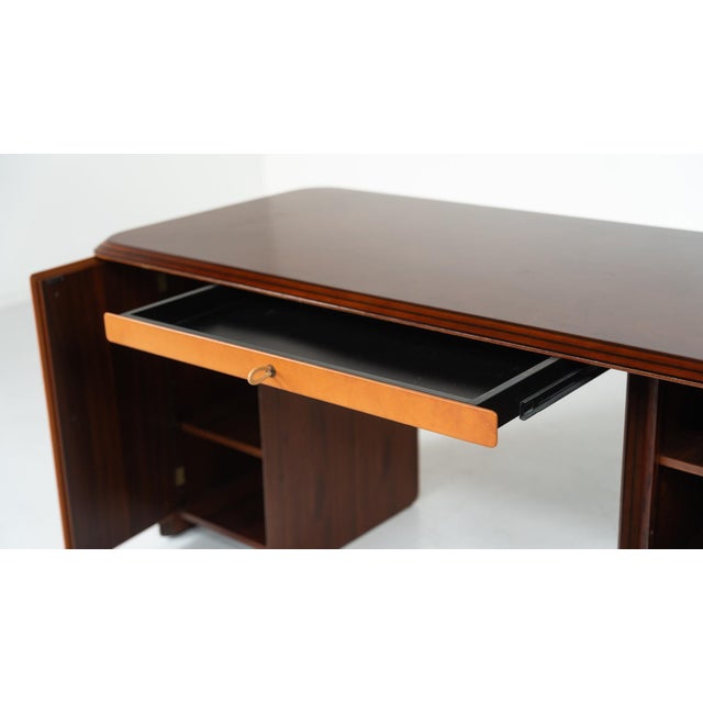Artona Desk by Afra and Tobia Scarpa, Maxalto, Italy, 1975 This piece is attributed to the mentioned designer/maker. It...
