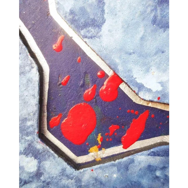 "Fuori Confine" is an oil painting on wood, created by the Italian artist Salvatore Travascio in 2003 It is part of a...