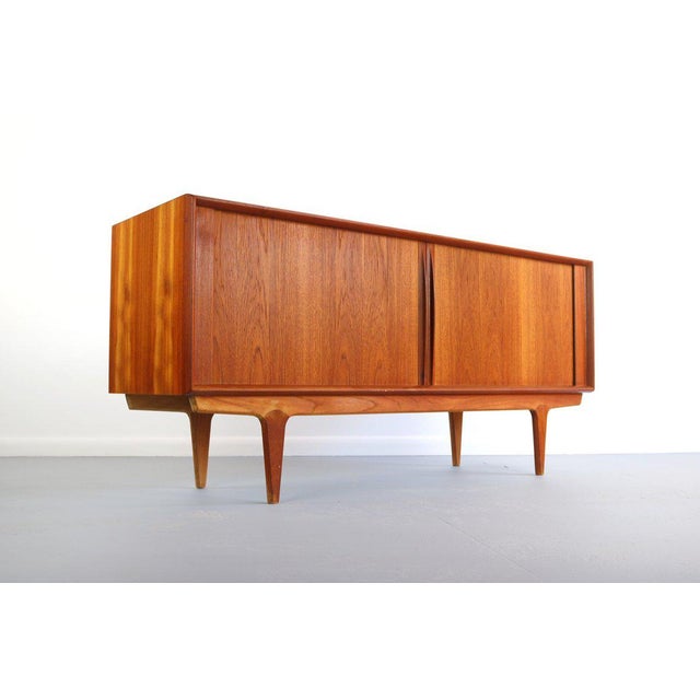 Brown 1960s Danish Modern Teak Bernhard Pedersen Sideboard/Credenza For Sale - Image 8 of 8