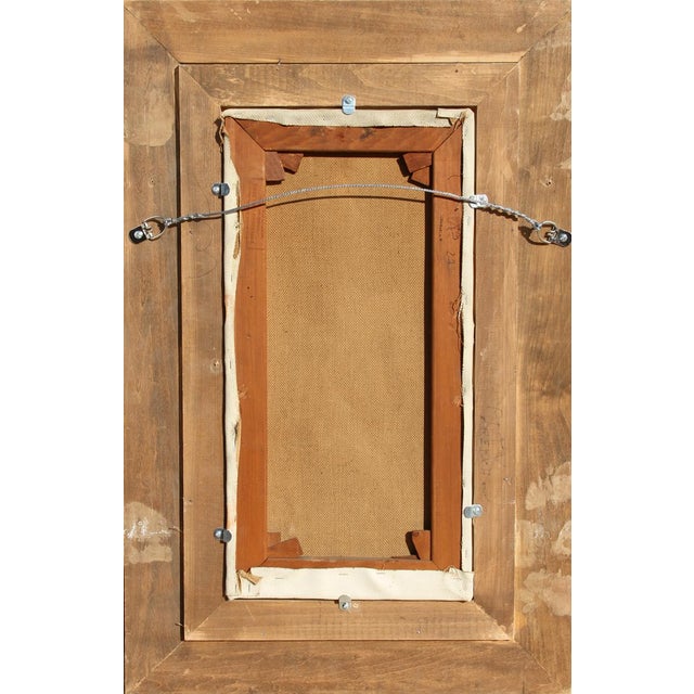 Figurative Dressing Room, Signed Oil Painting by Jan De Ruth For Sale - Image 3 of 3