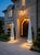 Pair of Grand Classical Cast Stone Garden Obelisks on Lattice Plinths For Sale In West Palm - Image 6 of 11