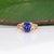 2.7Ct Tanzanite Ring With Lab Grown Diamond Accents: Solid 14k Gold, Size 6.75 For Sale In Columbus - Image 6 of 10