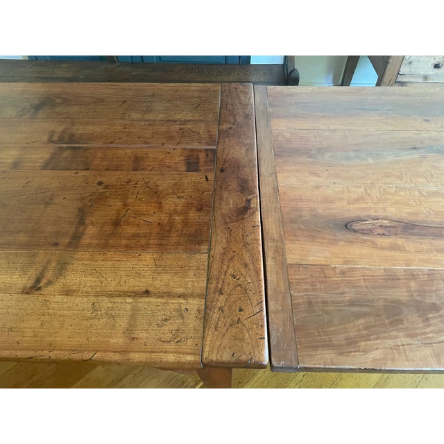 French Extendable Farmhouse Dining Table For Sale - Image 11 of 18