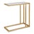 2020s Regina Andrew Echelon Sofa Hugger Table in Natural Brass For Sale - Image 5 of 5