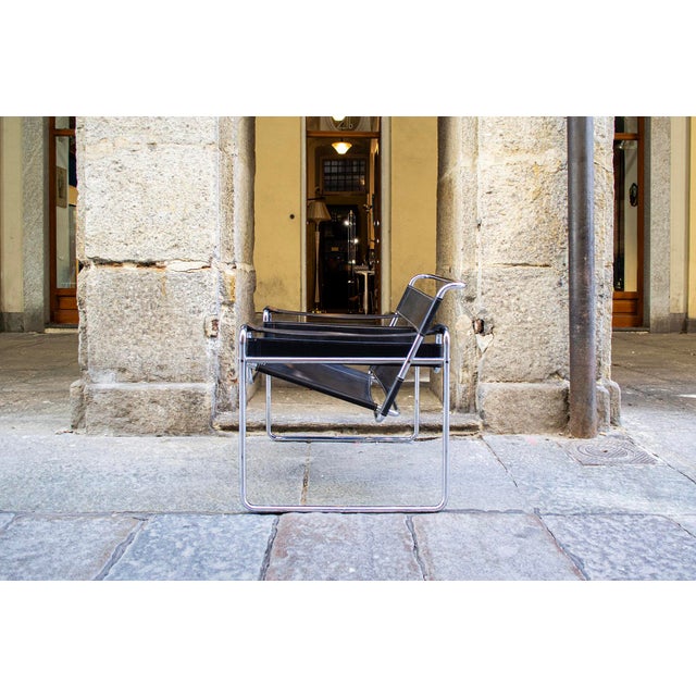 B3 Wassily Armchair by Marcel Breuer for Simon Gavina, 1960 For Sale - Image 3 of 7