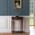 This charming console was designed for small spaces and is perfectly suited for a hall, entryway or stairway landing. It's...
