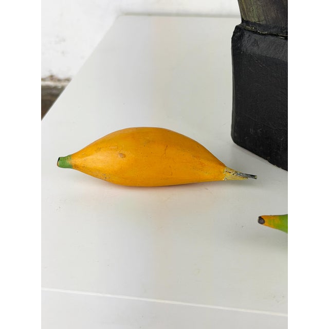 Mid-Century Hand-Carved Wooden Banana Tree Sculpture, South America, 1950s For Sale - Image 17 of 18