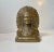 Ornate cast bronze bookend depicting Indian Chief in full head gear. It was made in the US circa 1920-30. Measurements: H:...