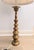 Antique French Brass Pascal Church Altar Candlestick Lamp 32" For Sale - Image 4 of 15