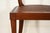 Michael Taylor for Baker Furniture Klismos Cherry Wood and Cane Side Chairs or Dining Chairs, Newly Refinished For Sale - Image 10 of 15