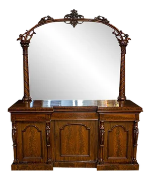 Antique Victorian Mahogany Sideboard