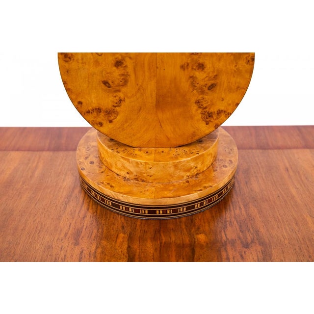 Mid-20th Century Art Deco Table Lamp, Poland, 1950s For Sale - Image 3 of 5