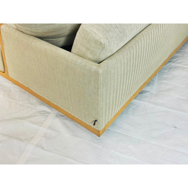 Giorgetti “Maharaja” Settee by Antonello Mosca, Italian Modern For Sale - Image 17 of 18