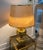 Metal Mid-Century Italian Brass Table Lamp, 1960s For Sale - Image 7 of 9