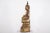 Imposing carved wooden Maravijaya Buddha, covered in wine-red lacquer and gilding. Burma (Myanmar), Shan principalities,...
