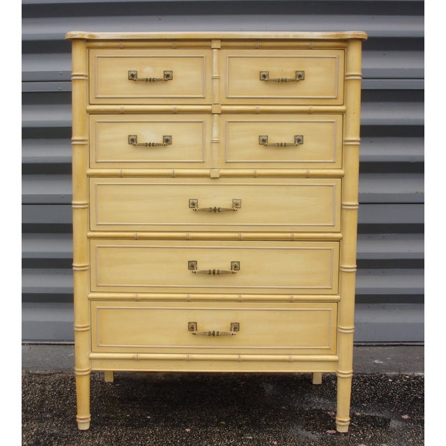 1960's Henry Links Chinoiserie Chest of Drawers Chairish