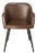 Modern Accent Chair in Brown For Sale