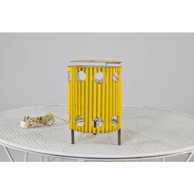 French 'Java' Table Lamps by Mathieu Matégot, 1953s For Sale - Image 12 of 14