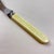 Yellow English Art Deco Era Pearlized Bakelite Flatware, Service for 12 For Sale - Image 8 of 12