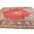 1920s Red Ground Donegal Medallion Antique European Arts & Crafts Large Wool Rug For Sale - Image 4 of 7