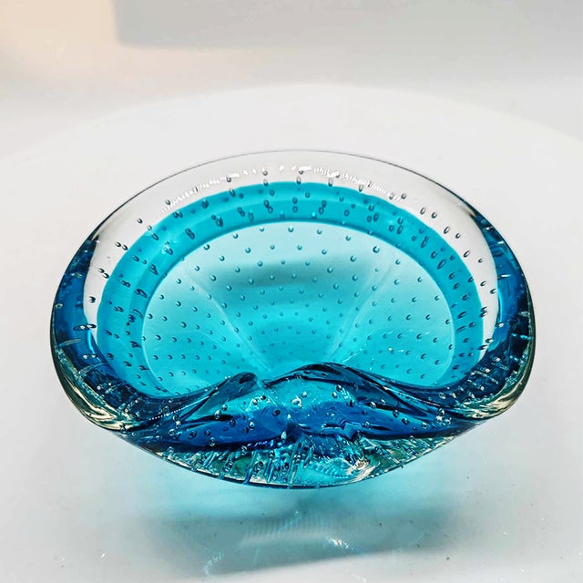 Shell Ashtray in Murano Glass, Italy, 1960s For Sale - Image 7 of 10