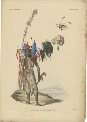 Temminck, Native of Solor Indonesia, 1840, Paper