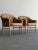 Mid-Century Modern 1970s ‘Pedro’ Armchairs Attributed to Gunnar Kentemo in Tan- Pair For Sale - Image 3 of 16