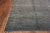 Early 21st Century Nazmiyal Collection Blue and Brown Abstract Wavy Modern Rug For Sale - Image 5 of 6