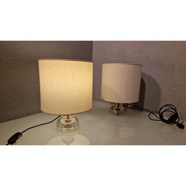 Fresnel Table Lamps by Tito Agnoli for Oluce, 1960s, Set of 2 For Sale - Image 11 of 12