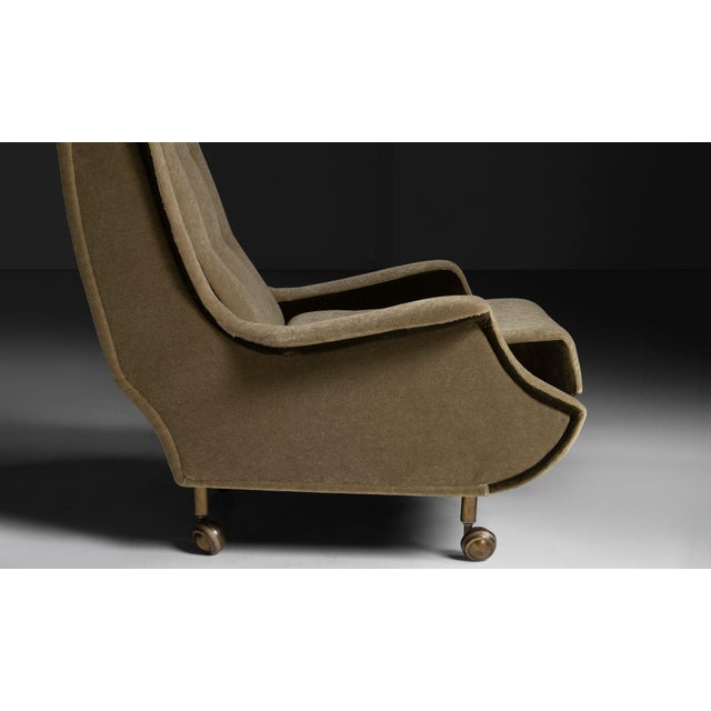 Marco Zanuso Chair and Ottoman Italy, 1960 For Sale - Image 4 of 7