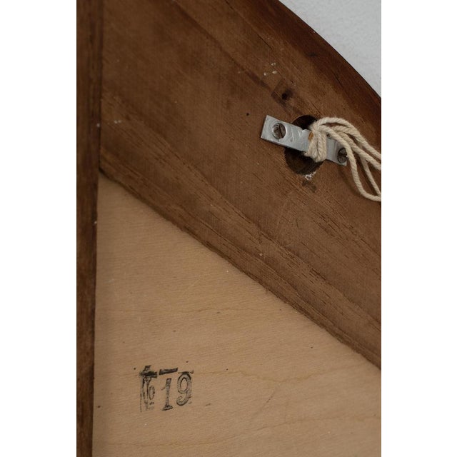 Teak Teardrop Mirror, 1960s For Sale - Image 6 of 8